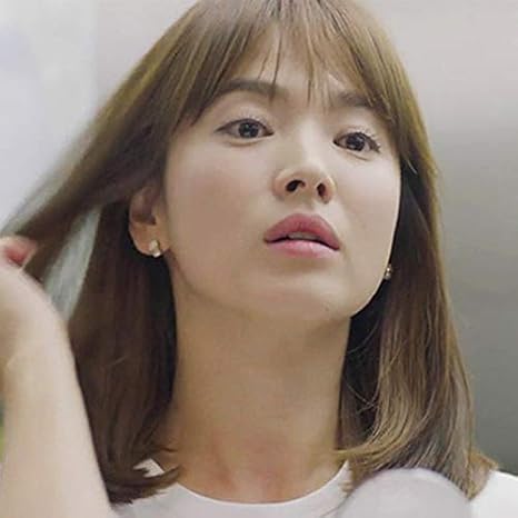 Amazon Co Jp 韓国ドラマサンの子孫韓国ソン ヘギョエアフリンジシミュレーションかつら女性ミドルロングリンカヘアスタイル ビューティー