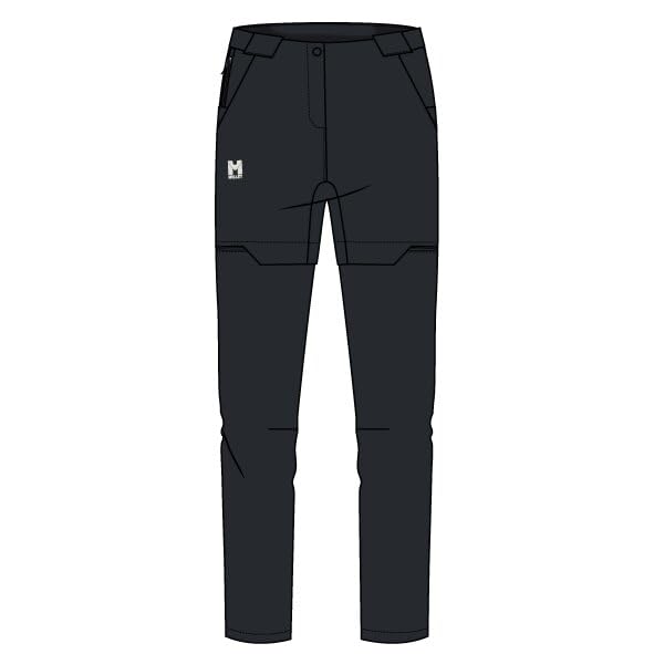 Millet Ubic Zo Pant W pantalon zippable femme stretch et respirant