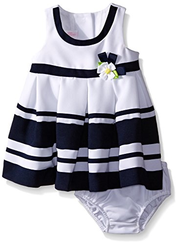 Sleeveless Stripe and Dot Dress with Panty