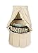 Elite Oval Wooden Baby Bassinet with Bedding, Canopy, and Storage