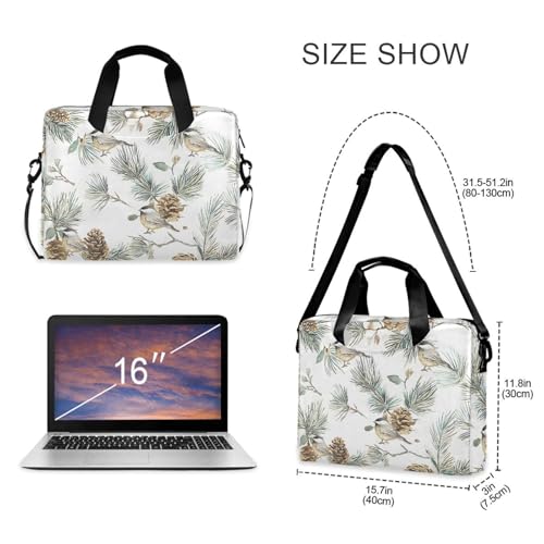 Maletín para portátil con estampado de piñas ALAZA 13-15.6 pulg miniatura 5