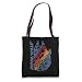 Star Wars Millennium Falcon Retro Rainbow Fill Tote Bag