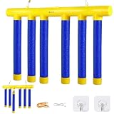 HhBdy Jeu de Rattrapage de Bâtons, Jeux d'attrape-Bâtonnets 3 Vitesses Réglables Jeux Reflexe Rechargeable, Jeu d'attrape Bâtons Amusant pour Fête d'anniversaire Réunion de Famille