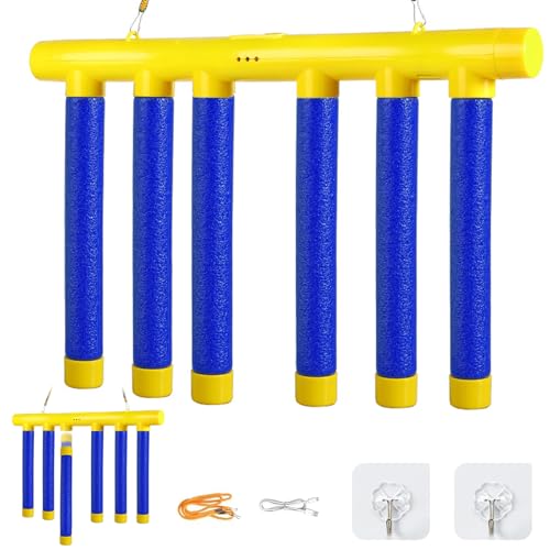 HhBdy Fallende Stöcke Spiel Reaktionstraining Spielzeug 3 Einstellbare Geschwindigkeiten Catching Sticks Game Wiederaufladbar Reaktionsspiel Unterhaltsam für Geburtstagsfeiern Familientreffen