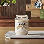 Candle-lite Scented Candles, Creamy Vanilla Swirl Fragrance, One 18 oz. Single-Wick Aromatherapy Candle with 110 Hours of Burn Time, Off-White Color - Image 2