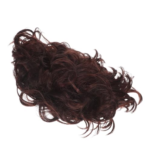 BESPORTBLE 男性用カーリーショートウィッグ - ハロウィン用男性用かつら 高温ファイバー アフロ レイヤードウィッグ パーティー ロールプレイングや普段使いに