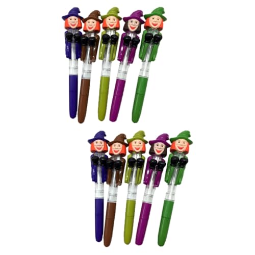 Operitacx 2 Penne A Forma Di Zucca Teschio Fantasma Penna Per Scrivere A Forma Di Halloween Penna Per Feste Strumento Di Scrittura Per La Scuola Cancelleria Per Halloween