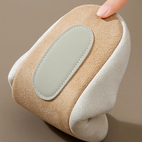 Premium Comfort All Seasons Silent Suede Cushion Sole Non Slip Women's House Slippers Indoor Soft Home Slip On Shoes3