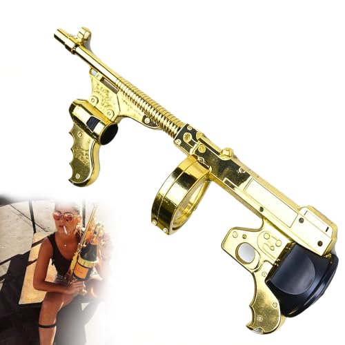Pistola de champán, botella de vino reutilizable con abrazadera segura, para cumpleaños, boda y fiesta de discoteca, mejora el ambiente