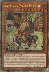 YU-GI-OH! Gandora-G The Dragon of Destruction (Quarter Century Secret Rare) - LEDE-EN001 - Quarter Century Secret Rare - 1st Edition