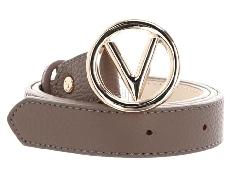 Ceinture Valentino Round Belt W120 taupe avec boucle oro brun d'exception