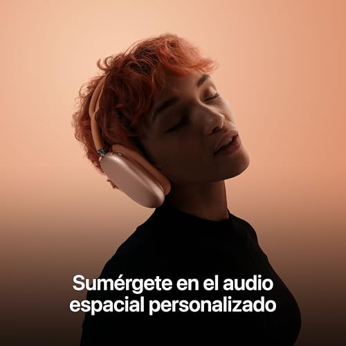 Miniatura 6 de Apple AirPods Max Auriculares inalámbricos de diadema con cancelación activa de ruido de nivel profesional,modo de sonido ambiente,audio espacial personalizado,carga por USB C, Blanco estrella ​​​​​​​