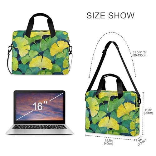 Maletín portátil para laptop 15.6 pulgadas verde miniatura 5