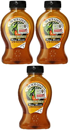 Miel Dutch Gold Flor de Naranja 16 oz Pack x3 miniatura 1