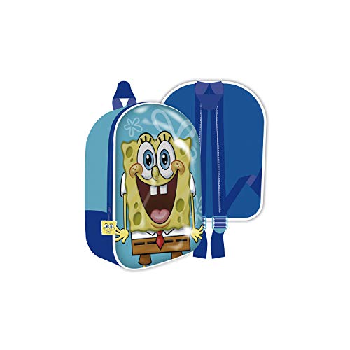 ARDITEX SB13211 Mochila 3D de 26x31x10cm de Nickelodeon Bob Esponja