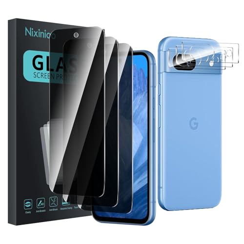 Verre trempé anti-espion Google Pixel 8a pour sécuriser vos données en terrasse