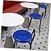 PRETYZOOM Thickened Round Stool Seat Cover for Industrial Stool Bar Surface Replacement