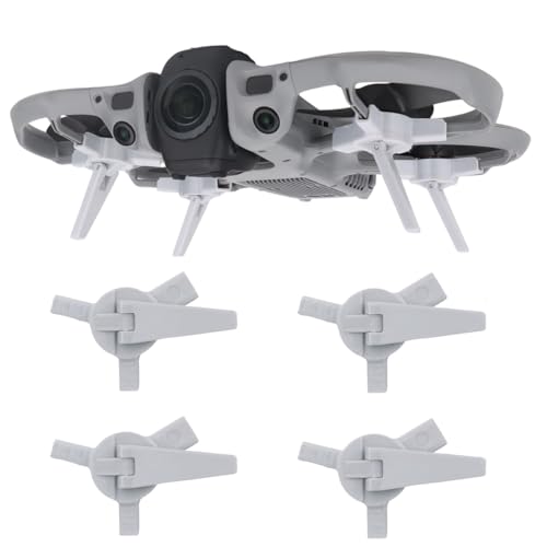 Avata 360 Landing Gear, Height Increase Extended Legs for DJI Avata 360 Foldable Landing Gear Quick Release Tripod Support Protection Kit, Drone Accessories (Gray)