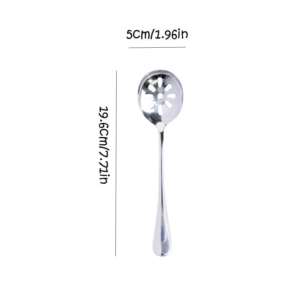 Skimmer do gotowania Skimmer ze stali nierdzewnej Trwały durszlak ze stali nierdzewnej Łyżka Skimmer Wygodny Ergonomiczny Uchwyt Wielofunkcyjny Łyżka Skimmers