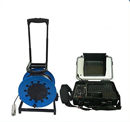 Gowe Unterwasserkamera mit 50 m langem Kabel Video-Rohr-Inspektionskamera mit 40 mm Kopf; Sensorgröße: 6,35 mm; horizontale Auflösung: 600 TVL;