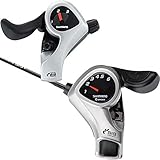 Shimano Unisex – Erwachsene Tourney SLTX50R Schalthebel, Silber, One Size