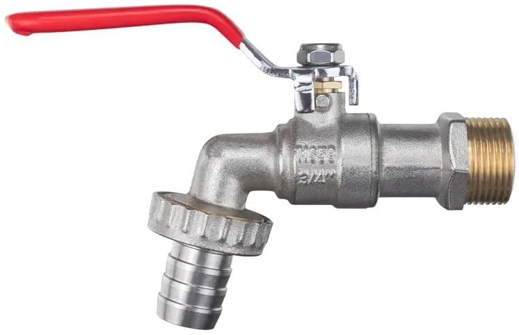 1/2" Faucet Full Brass Nozzle Tap Suitable for Washing Machine Inlet Hose Pipe (B0D8YN8HJS) Amazon Price History, Amazon Price Tracker