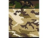 Military Camo Loot Bags, 8ct