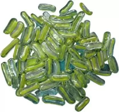 Kapoor pets Yellow Capsule Shape Glass Pebbles Decorative Stone for Home Lawn and Garden Decoration (Yellow 500 Gram) (B09Z82PD5K) Amazon Price History, Amazon Price Tracker
