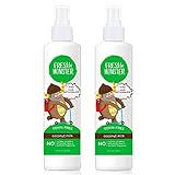 Fresh Monster Kids Detangler Spray Coconut, 2 count, 8 ounce bottles for FINE to NORMAL hair types