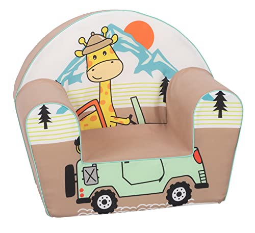 Knorrtoys 74001 - Kindersessel - Giraffe on Tour“