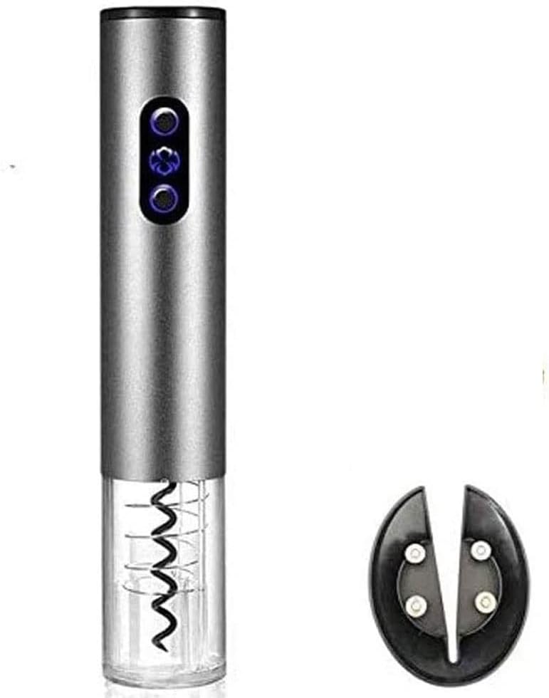 Electric Wine Opener,Automatic Wine Bottle Opener,Cordless Electric Corkscrew with Foil Cutter,Foil Cutter,Aerator Pourer,Vacuum Wine Stopper -Housewarming,Father’s Day & Birthday Gift
