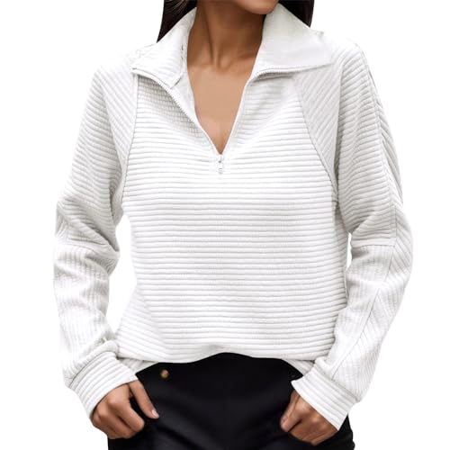 Sweatshirt à capuche doux avec fermeture éclair veste décontractée et col montant