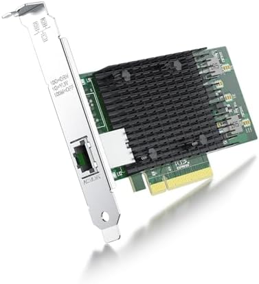 ipolex 10GbE Intel X520-DA1 82599ES Chipset Ethernet Converged Network Adapter NIC Single SFP Port PCI Express 2.0 X8 Intel X540-T1 (1xRJ45 port)