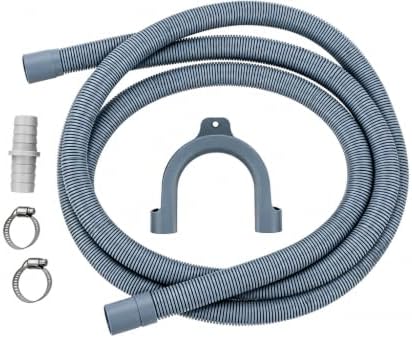 FIND A Spare Drain Hose Extension Pipe Kit 2.5m for Washing Machine Washer Dryer Dishwasher