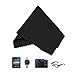 Eco-Fused Microfiber Cleaning Cloths - 40 Pack - (6 x 7 inches) for Cleaning Glasses, Spectacles, Camera Lenses, iPad, Tablets, Phones, Smartphones, Laptops, LCD Screens and Other Delicate Surfaces