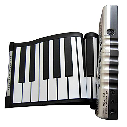 ATRNA Piano 61 Touches Portable, Roll Up Piano Flexible en Silicone Souple électronique Numérique à Clavier Piano Roll Main for Les Débutants - Les Beatles, Paul McCartney, John Lennon, RIngo Starr, George Harrison ATRNA Piano 61 Touches Portable, Roll Up Piano Flexible en Silicone Souple électronique Numérique à Clavier Piano Roll Main for Les Débutants – Image 6