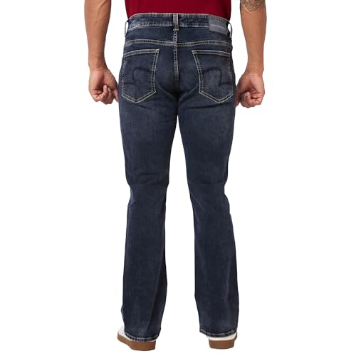 Image of Spykar Men's Rafter Boot Cut Mid-Rise Casual Jeans