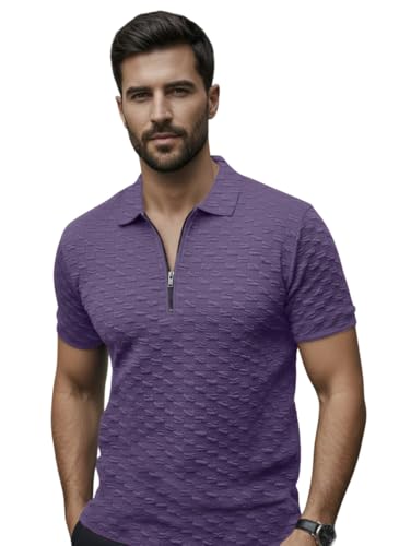 Image of Preneum Men's Poly Cotton Rich Solid Polo Tshirt | Collar Tshirts | Half Sleeves | Plain-Regular Fit (Available in Plus Sizes)