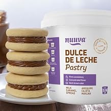 Nuuva Foods Dulce de Leche Repostero Pastry | Authentic Creamy Caramel Spread for Baking | Perfect for Desserts & Pastries 2.5 lbs