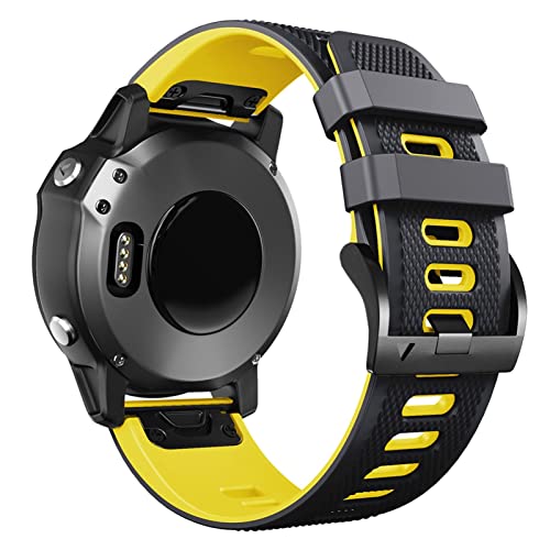 Bracelet rechange Quickfit silicone pour Garmin Forerunner 945 anti sueur - 2