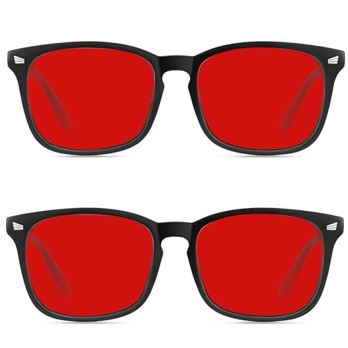 Image of Blue Light Glasses for Woman Men, 99% Blocking Red Light Lens | Anti Eyestrain & UV Glare Protection, Computer Blue Light Blocking Glasses for Gaming TV Phone Screen