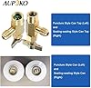 Aupoko R134A Self-Sealing Can Tap with R134A Tank Adapter, 1/2’’ Acme to 1/4’’ SAE Refrigerant Can Bottle Tap Opener with 1/4’’ SAE Female and 1/2’’ Acme Male Adapter #3