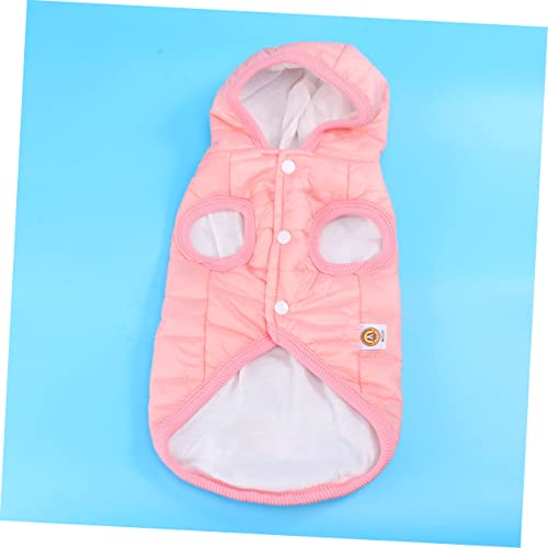 Chaleco de invierno para perros y gatos con capucha ropa de algodón XS pack de 2 2