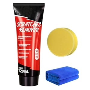 Car Scratch Remover Kit – Premium Car Scratch Repair Wax and Cleaner for Deep Scratches and Chips on Cars, Effective and Easy to Use for a Smooth Finish