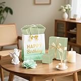 Sage Green Tissue Paper, 60 Sheets 50 x 70cm Solid Color Gift Art Tissue Paper for Gifts Box Wrapping Gifts Crafts Packing Birthday Wedding Baby Shower - Image 5