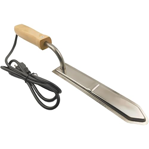 Electric Heating Honey Scraper, Honey Uncapping Hot Knife for Honey Combs Electric Honey Scraper Extractor Beekeeping Equipment Beekeeper Tools