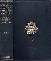 The Prophetic Writings of William Blake Volume 2 B00114L51C Book Cover