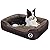 CLOUDZONE Dog Bed Machine Washable Rectangle Breathable Soft Cotton with Nonskid Bottom Extra Large Pet Bed for Medium and Large Dogs or Multiple