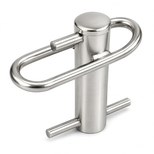 WINISH Port-A-Wrap Stainless Medium Portawrap for Arborist Tree Rigging Arborist Equipment for Rope Up to 5/8 7000lb MBS 10:1 Work Load Ratio at 2000lbs(POWMSS)