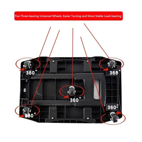 Carretilla plegable ligera de mano para carga pequeña miniatura 6